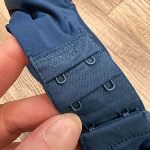 Soma Memorable Full Coverage T-Shirt Bra Dark Teal Blue Bra Size 38B - Picture 9 of 9